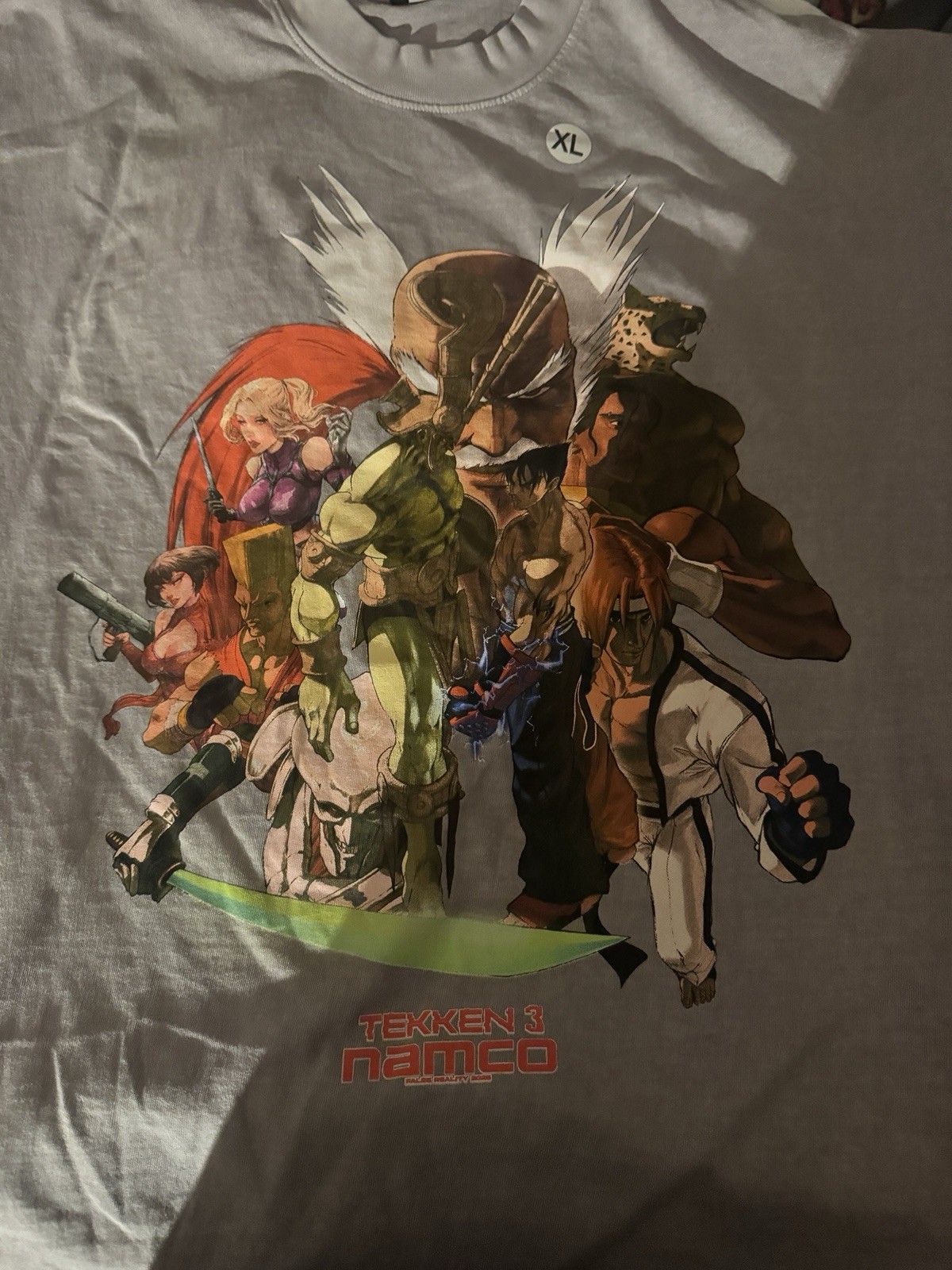 False Reality Street Fighter Tshirt Grey Xl
