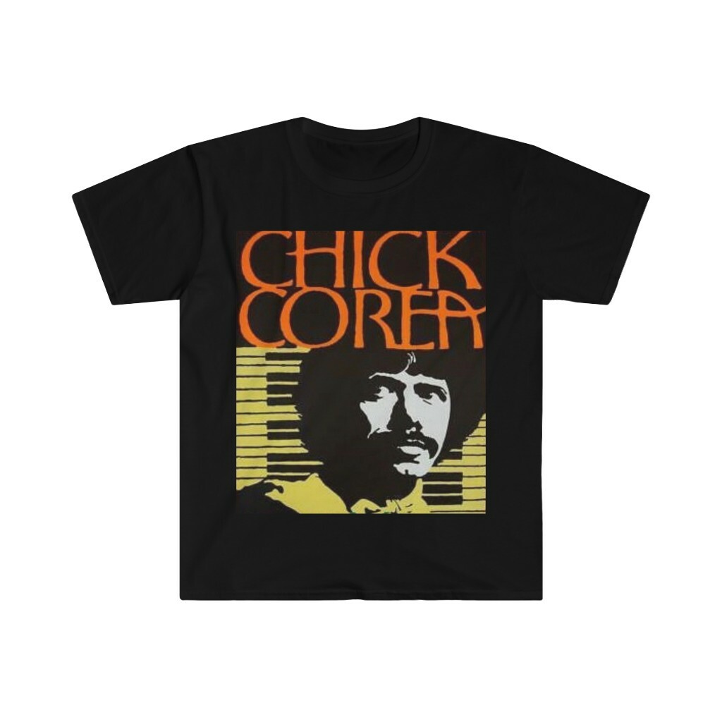 Men&rsquo;s & Women&rsquo;s Soft Cotton T-Shirt. Chick Corea