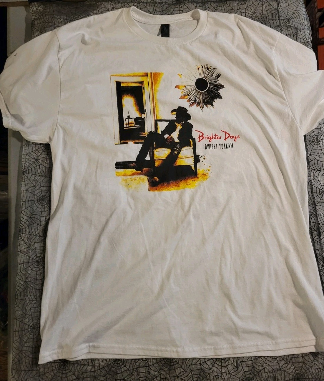 Dwight Yoakam Brighter Days Double Sided Shirt Gildan XL