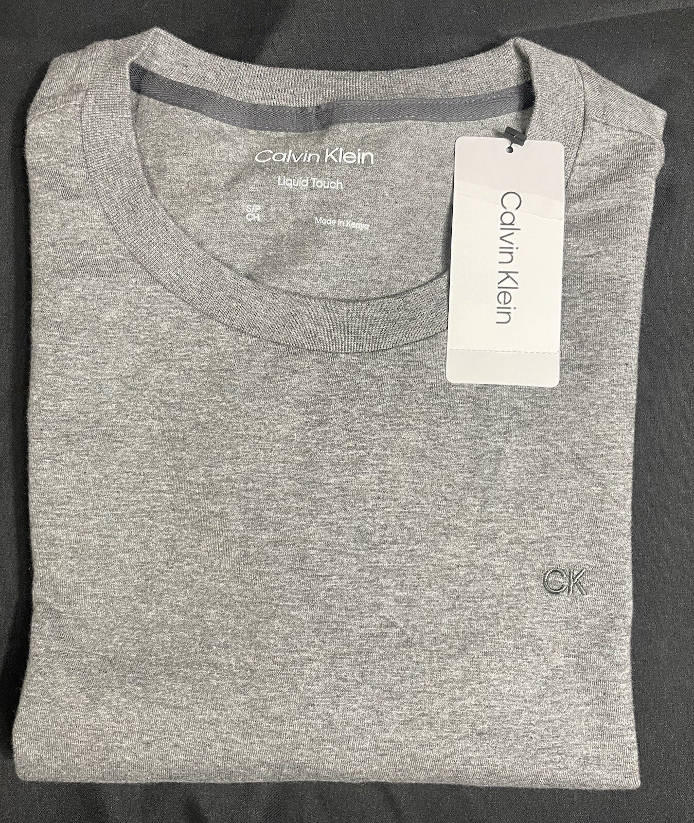 Calvin Klein Men&rsquo;s Liquid Touch T-Shirt GRAY choose your size NWT