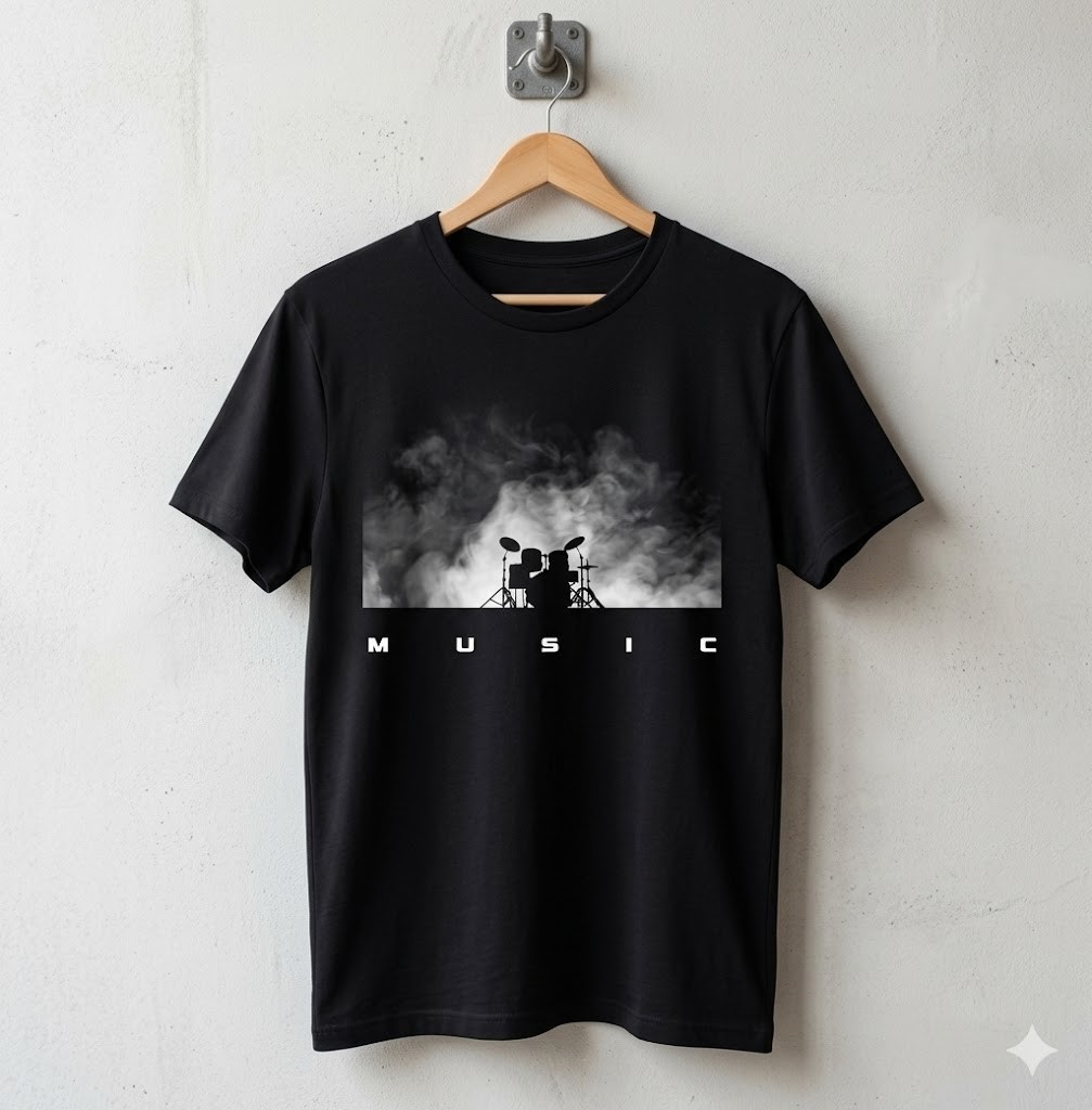 Music Band Drummer Drum T-Shirt – H029