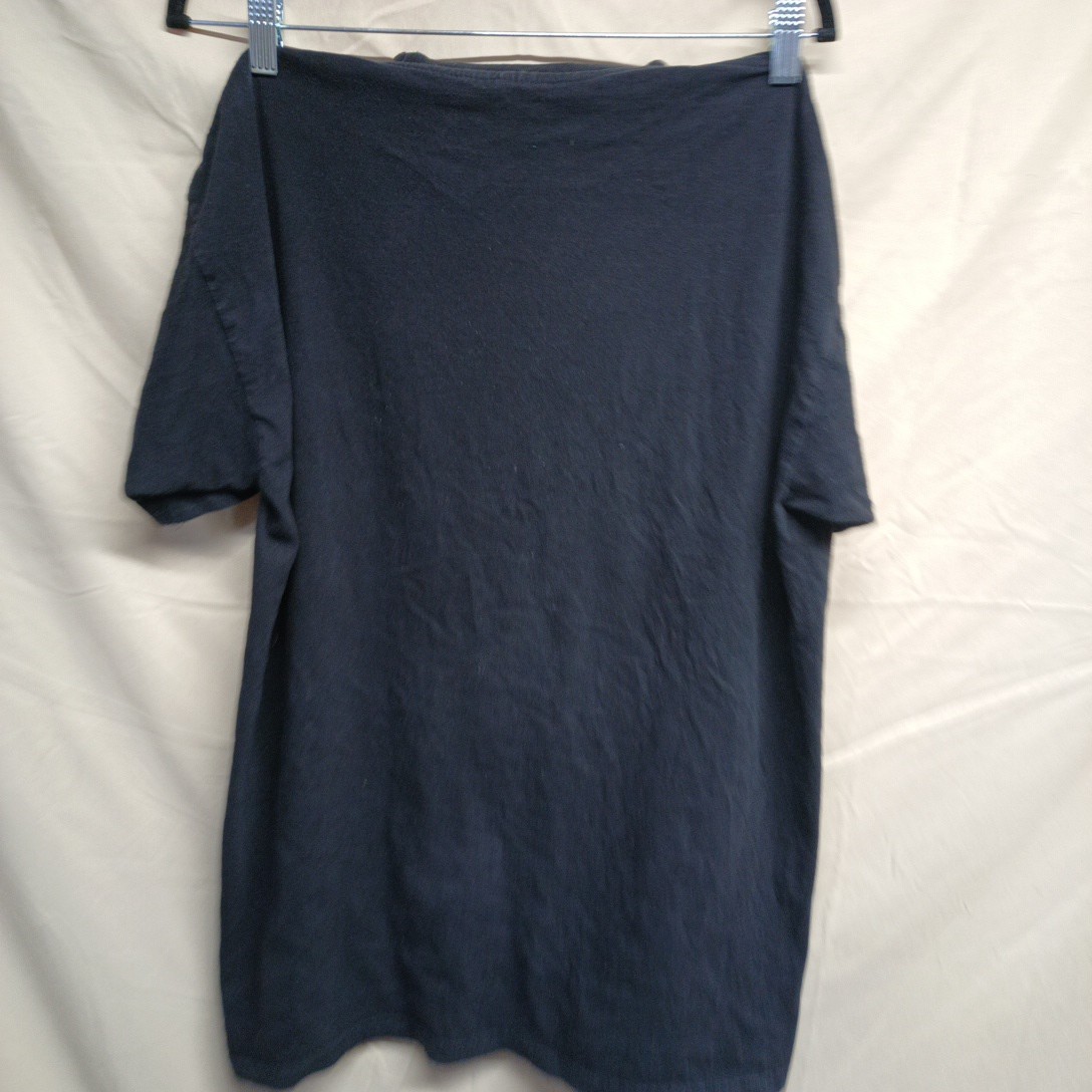 Gemrock Mens Size 2XL Black Short Sleeve 100% Cotton Crew Neck T-Shirt