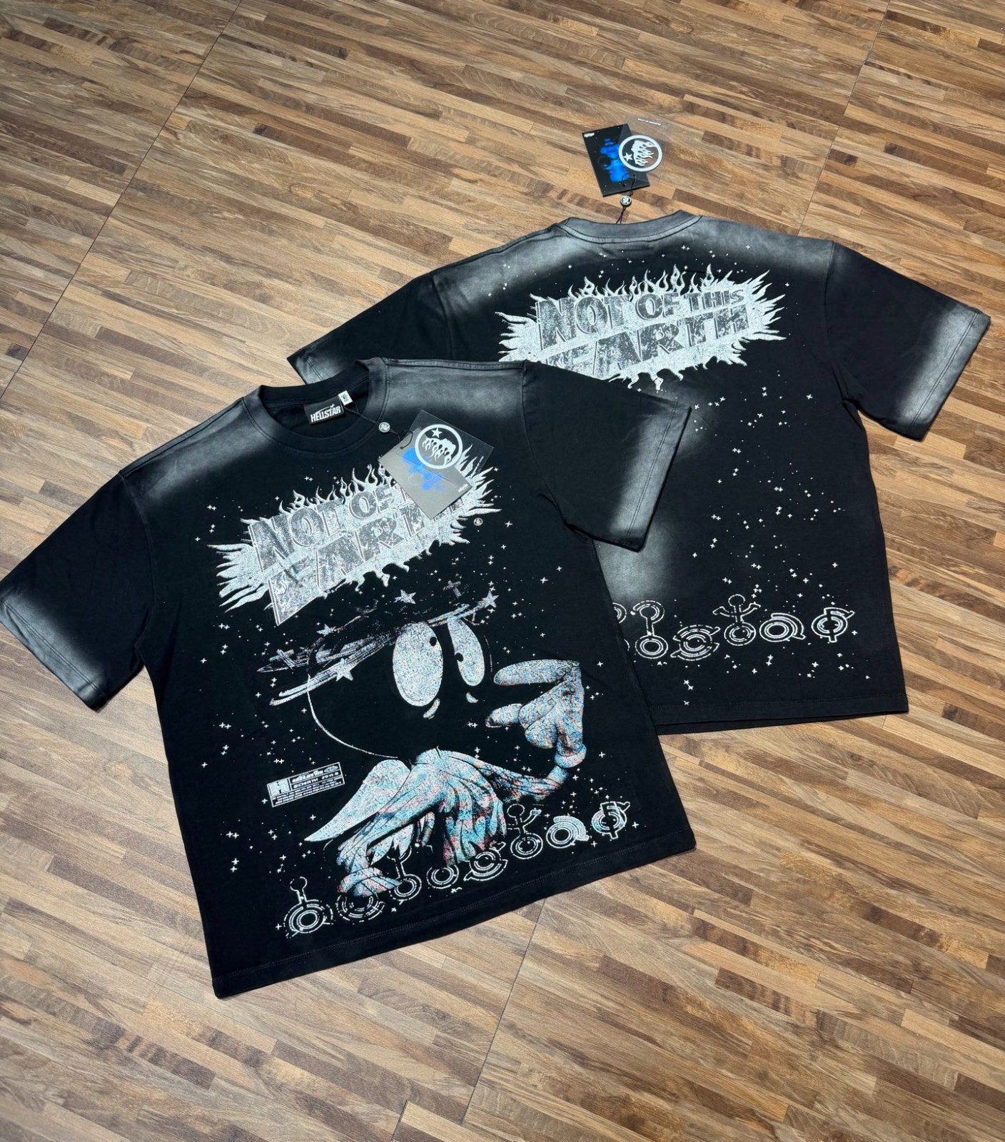 Hellstar tee shirt Men&rsquo;s Black Cotton NEW S-M-L-XL