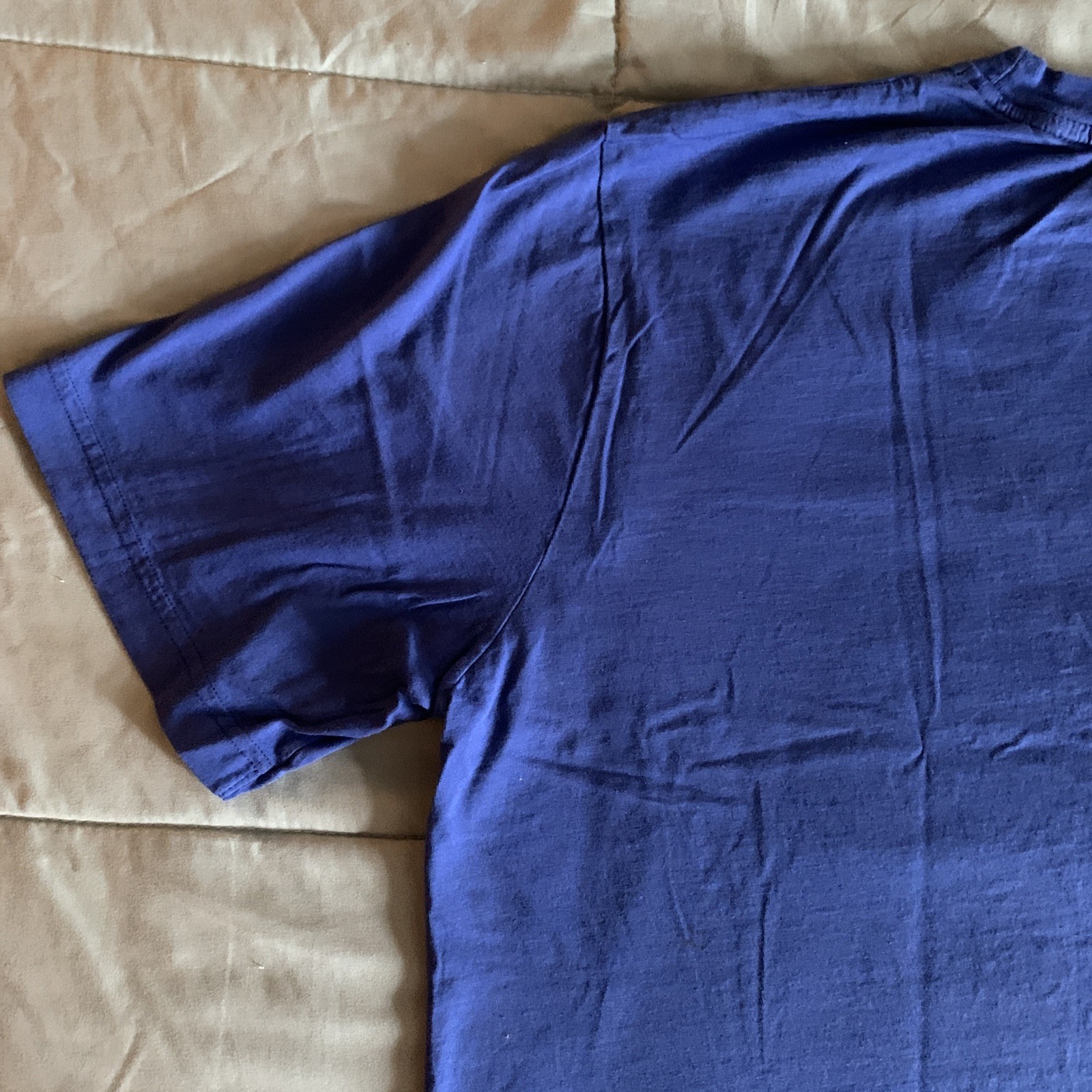 Converse Blue & Orange T-Shirt Size Medium Made In Italy