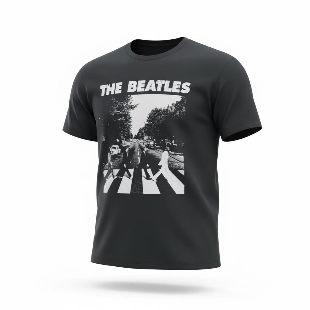 BEATLES ABBEY ROAD GRAPHIC T SHIRT