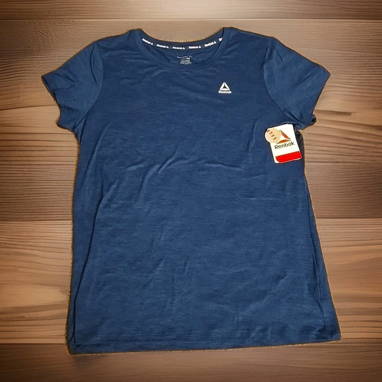 Reebok Men&rsquo;s Legacy Core Short Sleeve T-Shirt☆Sz M Or L☆Colors Neon Red/Cobalt