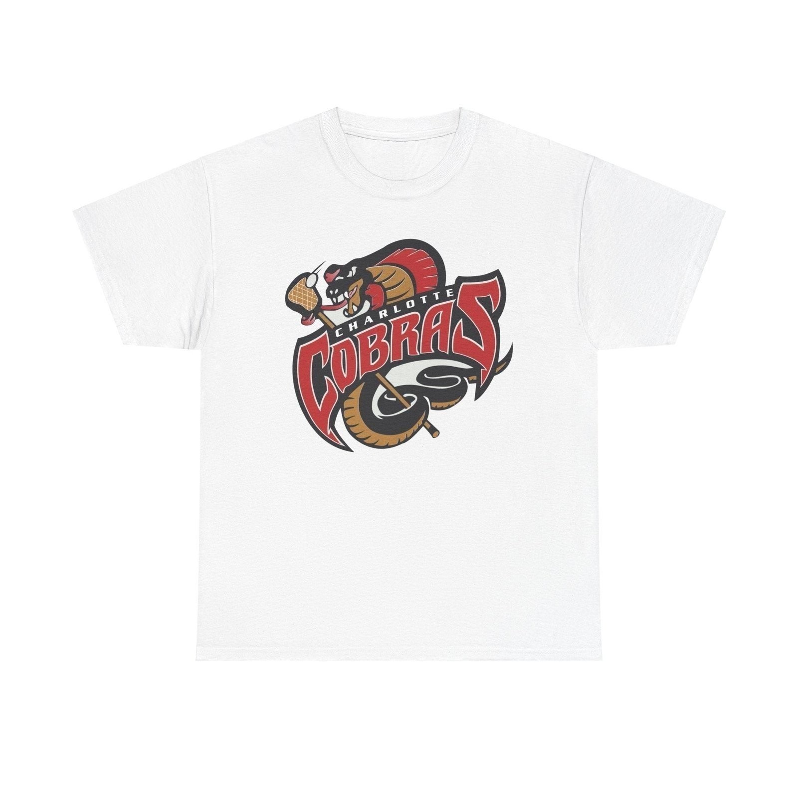 Charlotte Cobras North Carolina Major Indoor Lacrosse League 1996 T-shirt