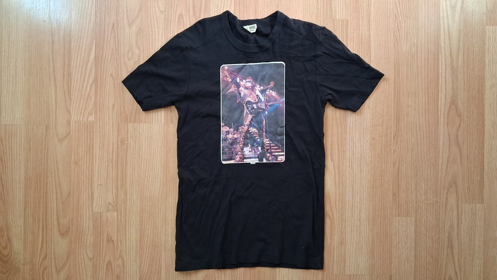 David Morris KISS Gene Simmons Graphic T Shirt Vintage American Apparel Made USA