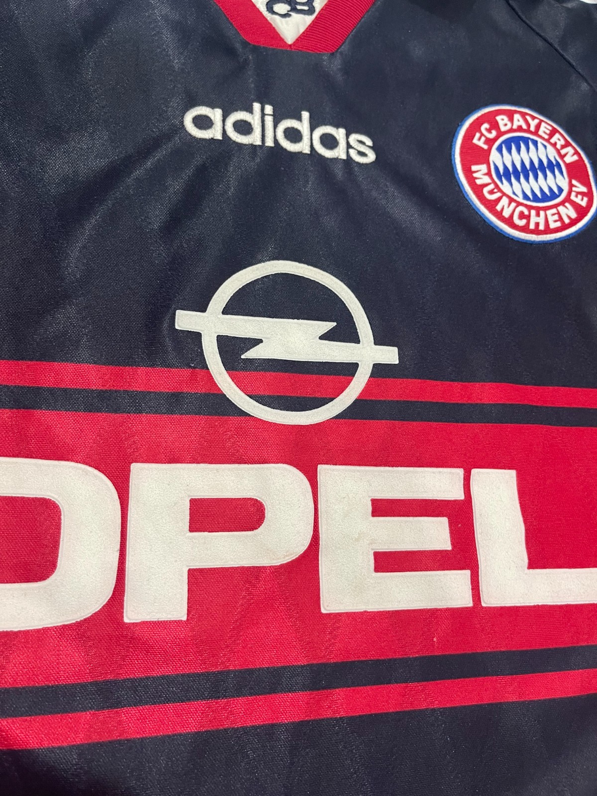 Bayern Munich 1997 1998 1999 Home Shirt Adidas Opel Vintage Jersey Size L