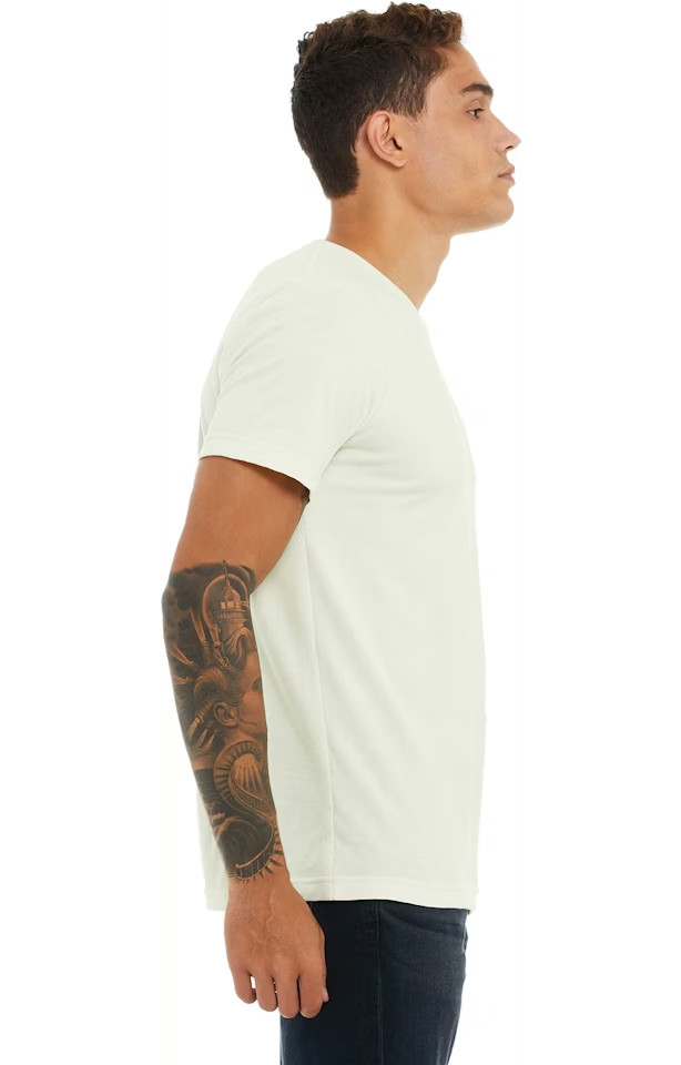 Bella + Canvas 3001C Unisex Jersey Tee Soft 100% Cotton Short-Sleeve T-Shirt