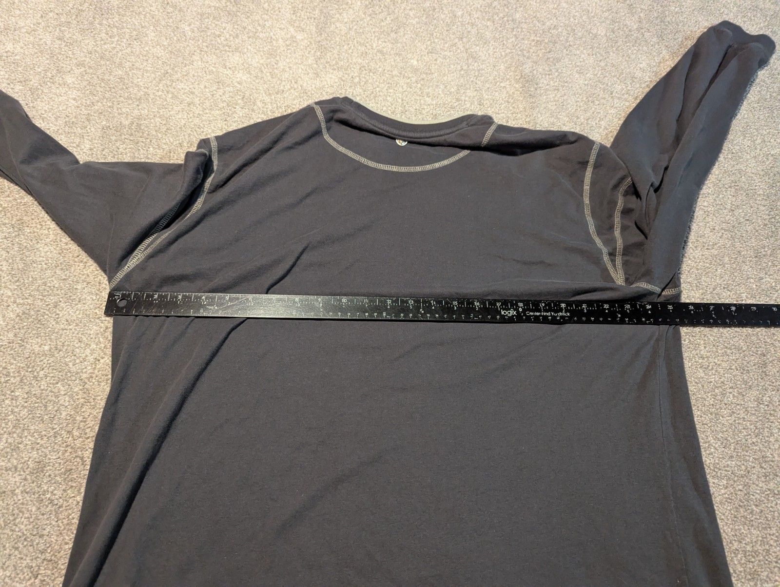 Kuhl Shirt Mens XXL Gray Wildfibre Long Sleeve Organic Cotton Zip Pocket