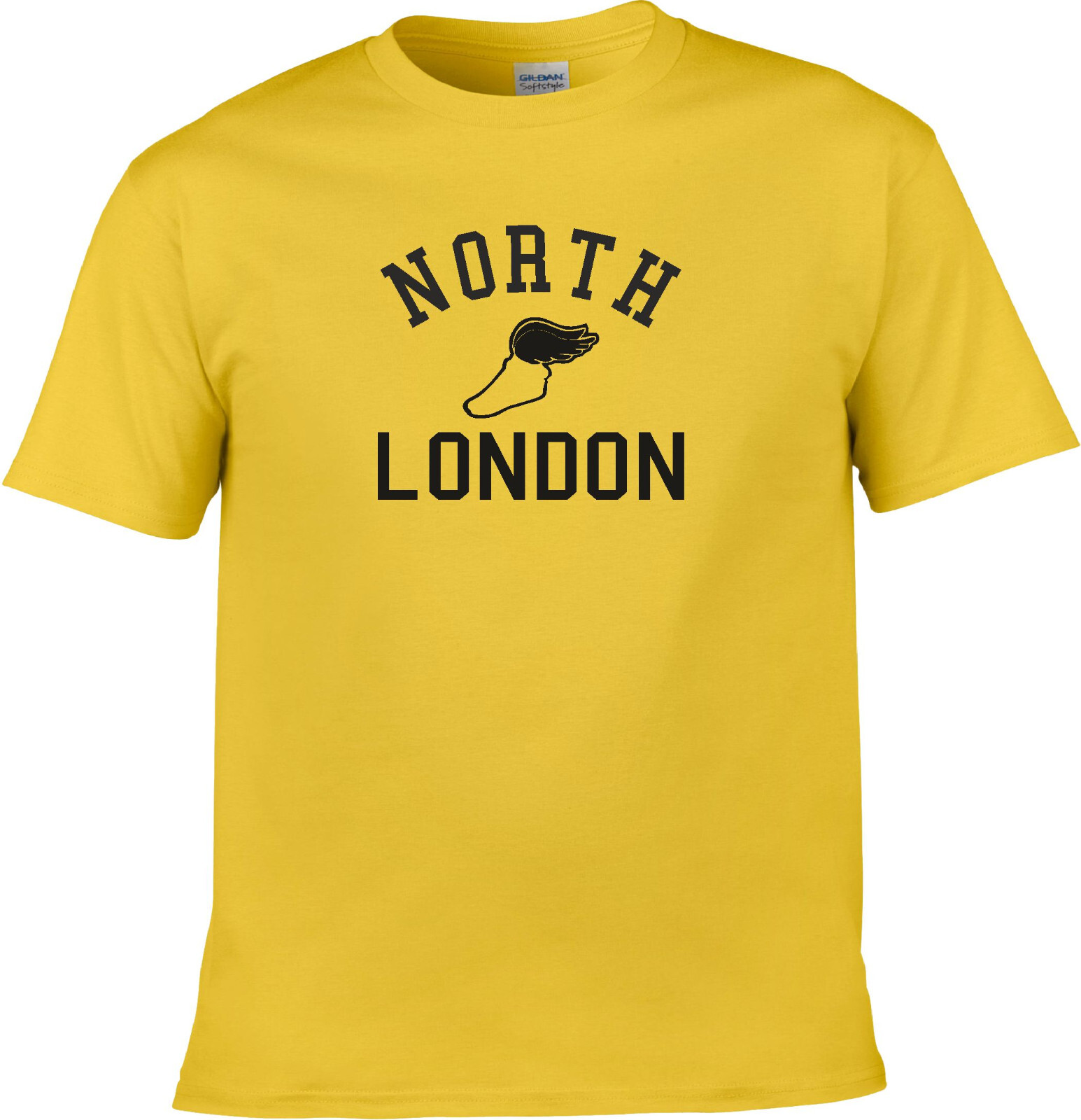 North London Retro Track T-Shirt – Running, College, Souvenir, Various Colours