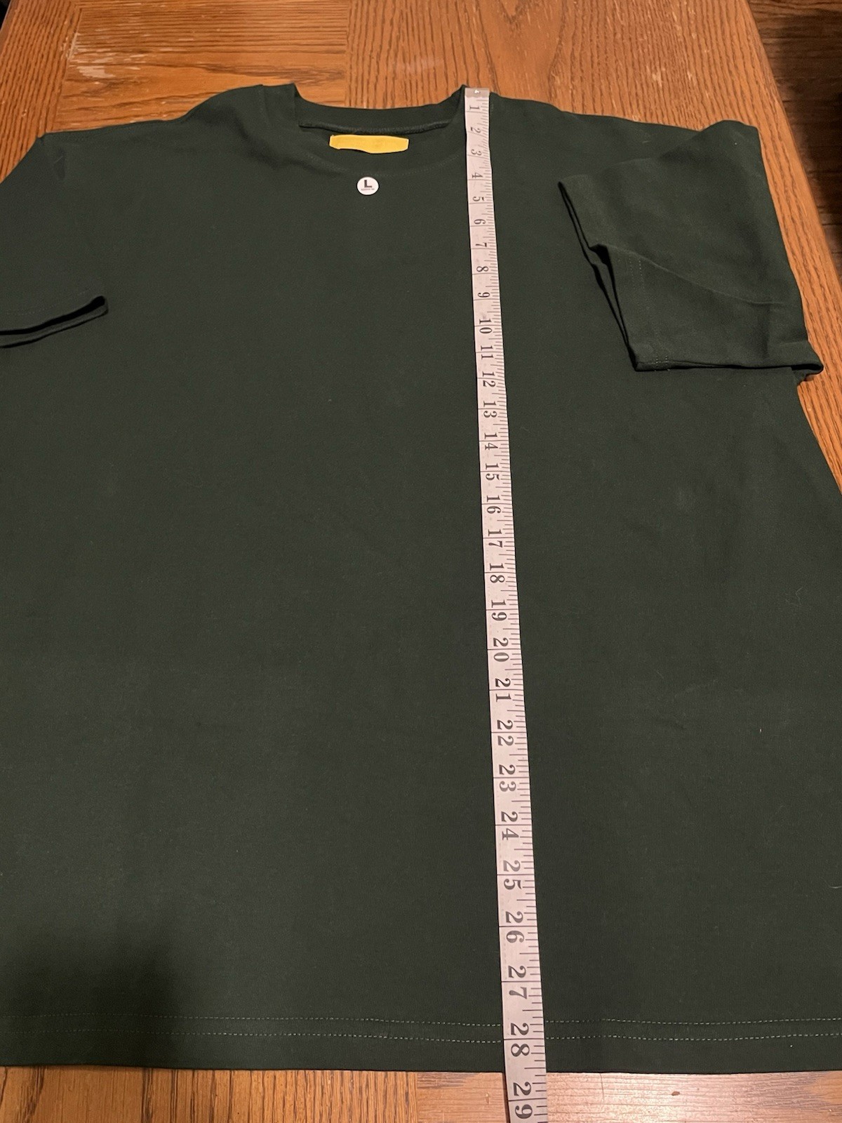 Yellow Label Co. Green T-Shirt – Men&rsquo;s Size L NWOT Heavy