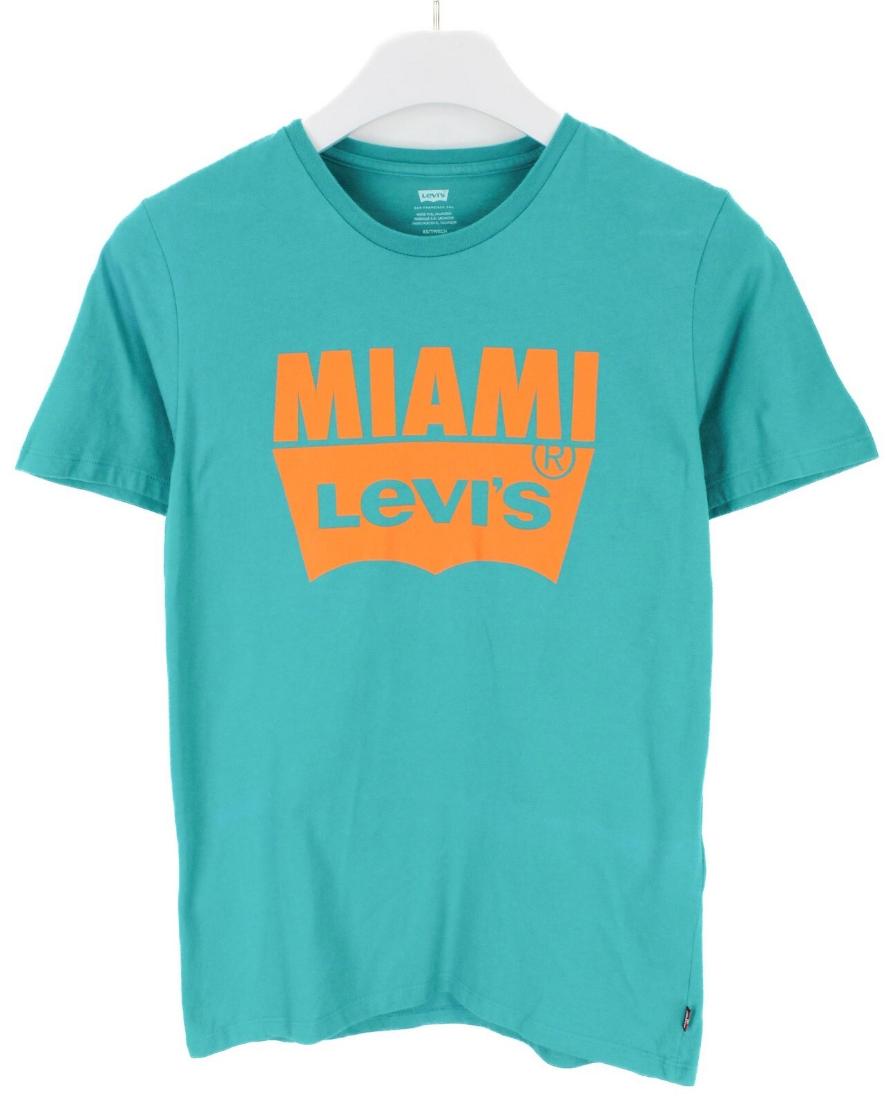 LEVI&rsquo;S T-Shirt Men&rsquo;s XS (EXTRA SMALL) Short Sleeve Crew Neck Jersey Blue