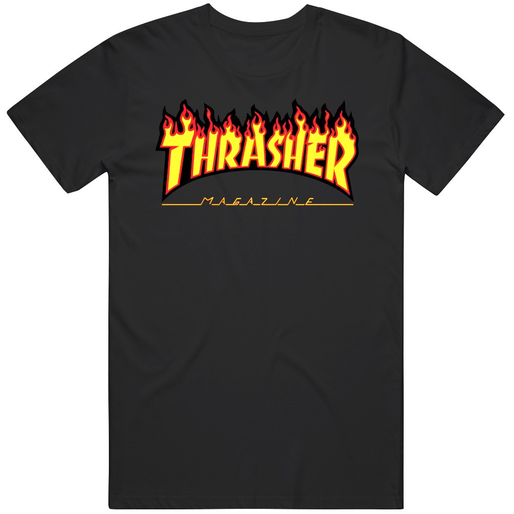 Thrasher Magazine – Awesome Flaming Unisex T Shirt
