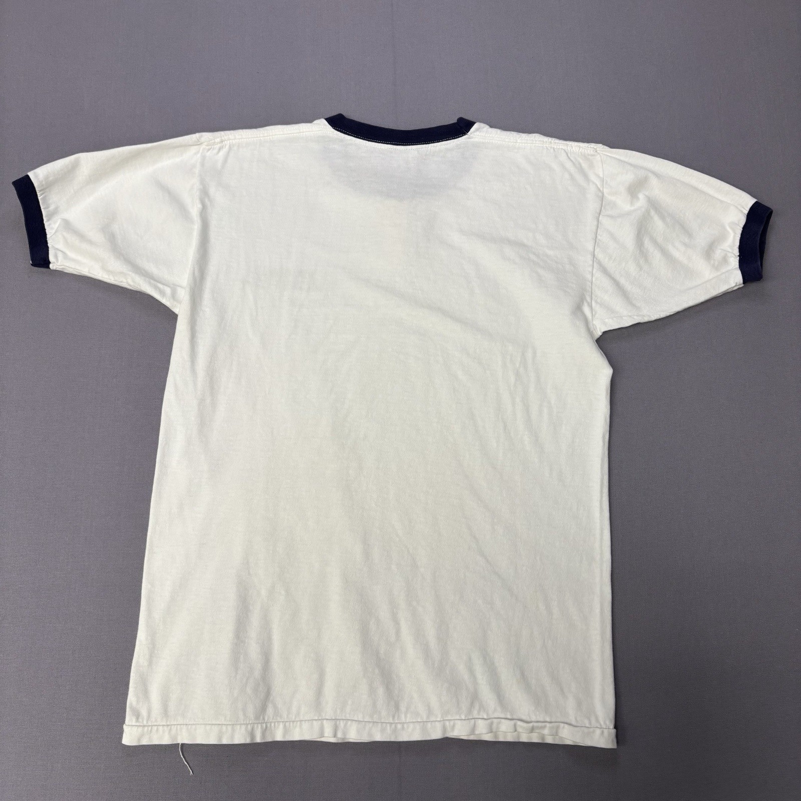 Vintage 60s 70s Michigan Sailing Team T Shirt Velva Sheen Sz Men’s L A19