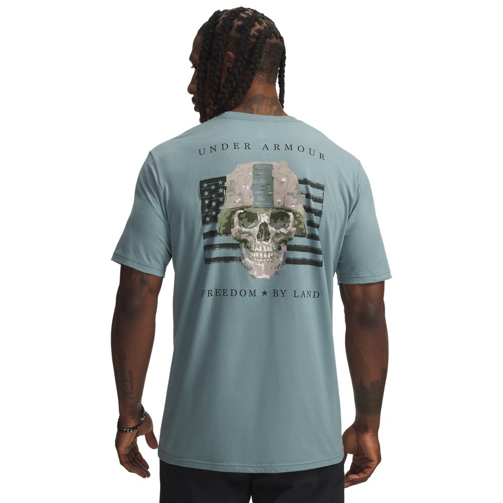 Under Armour 6004102 Men&rsquo;s UA Freedom by Land Graphic Tee Short Sleeve T-Shirt