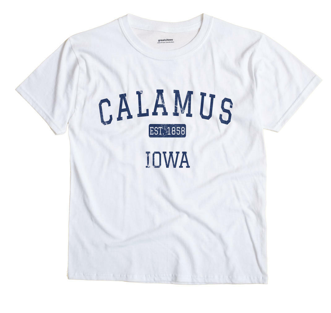 Calamus Iowa IA T-Shirt EST