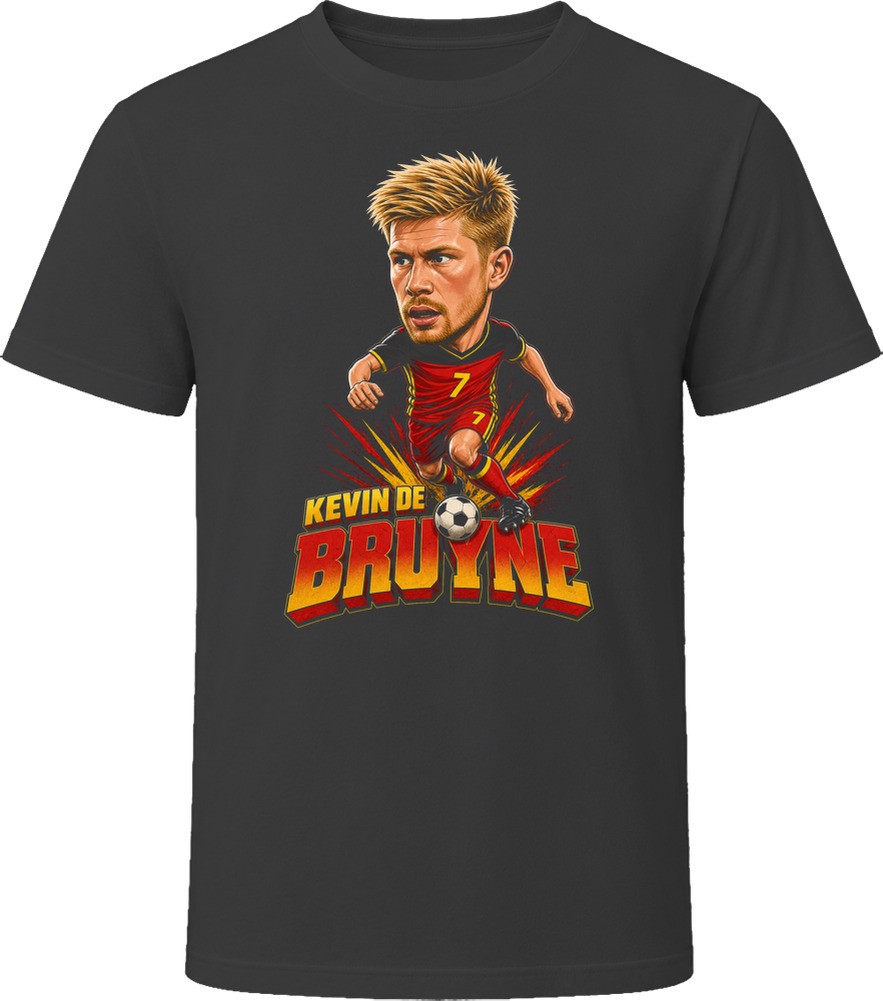 Kevin De Bruyne Belgium Fan T Shirt