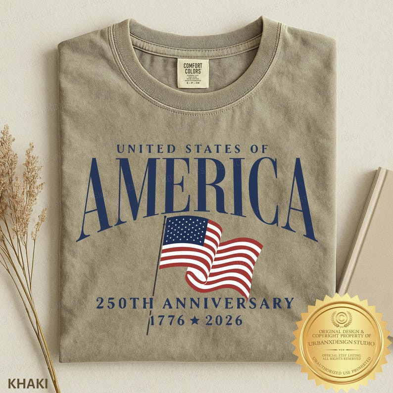 America&rsquo;s Semiquincentennial Shirt, USA 250th Anniversary T-Shirt