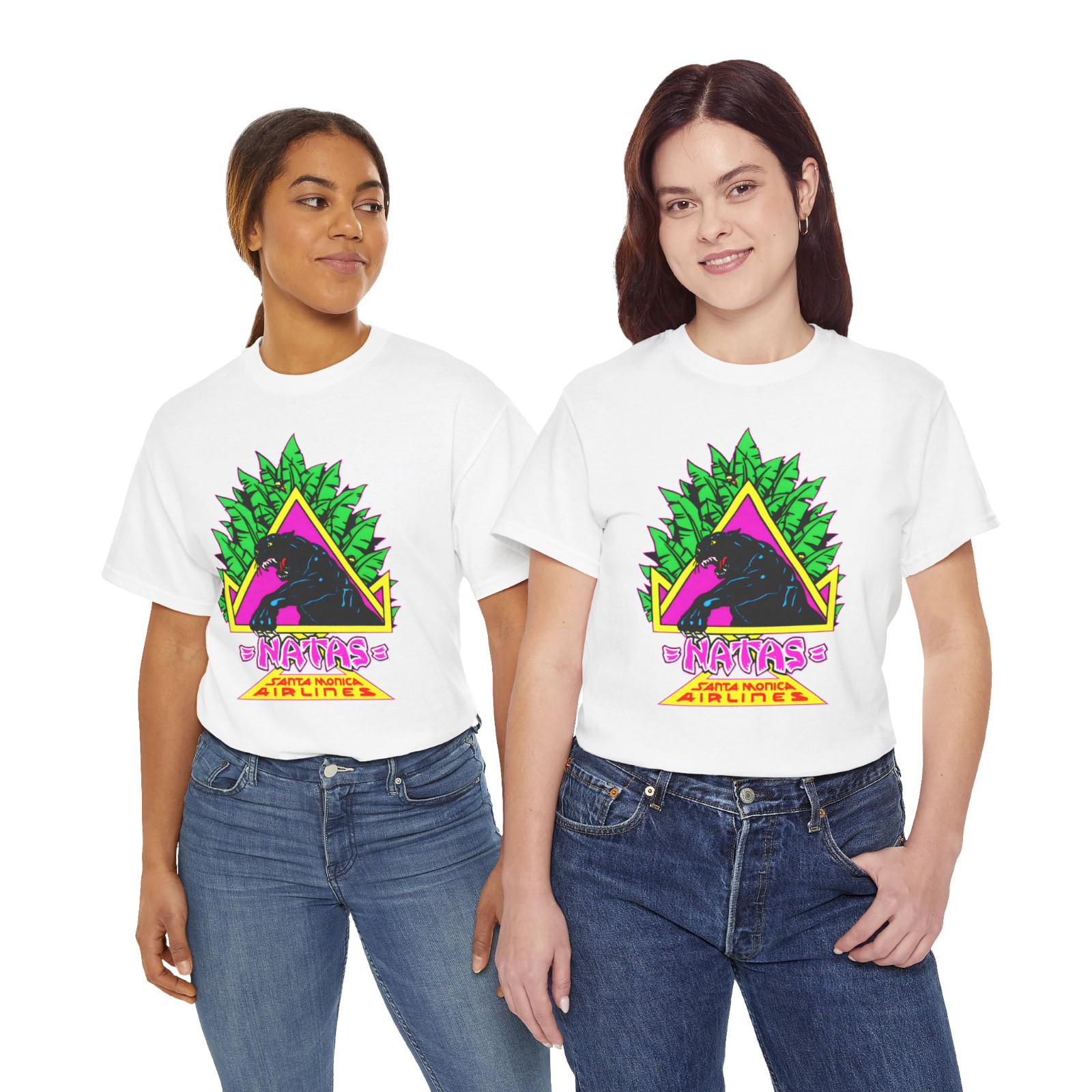 New Santa Monica Airline NATAS Logo Men&rsquo;s T-Shirt American Style T Shirt