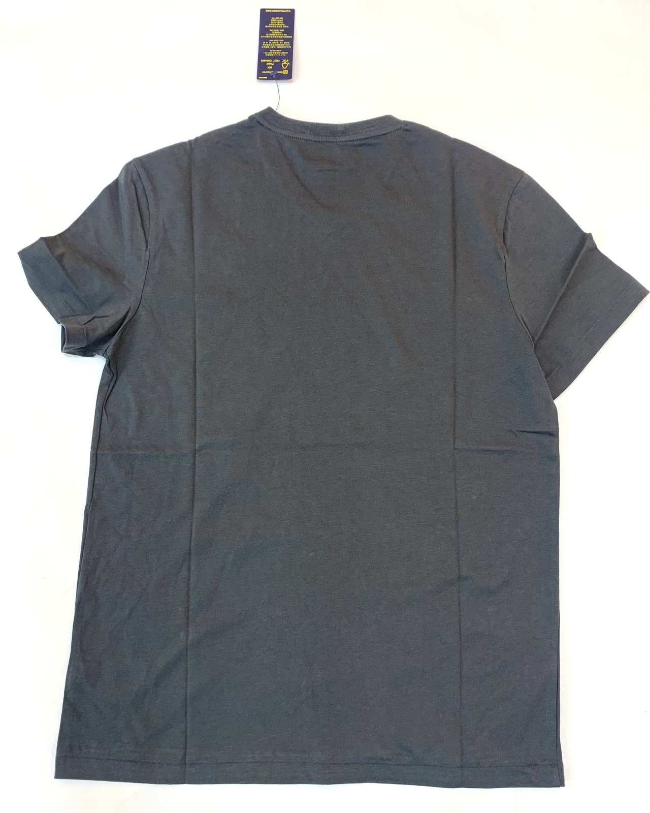 Polo Ralph Lauren Men&rsquo;s Charcoal Gray Cotton V-Neck T-Shirt