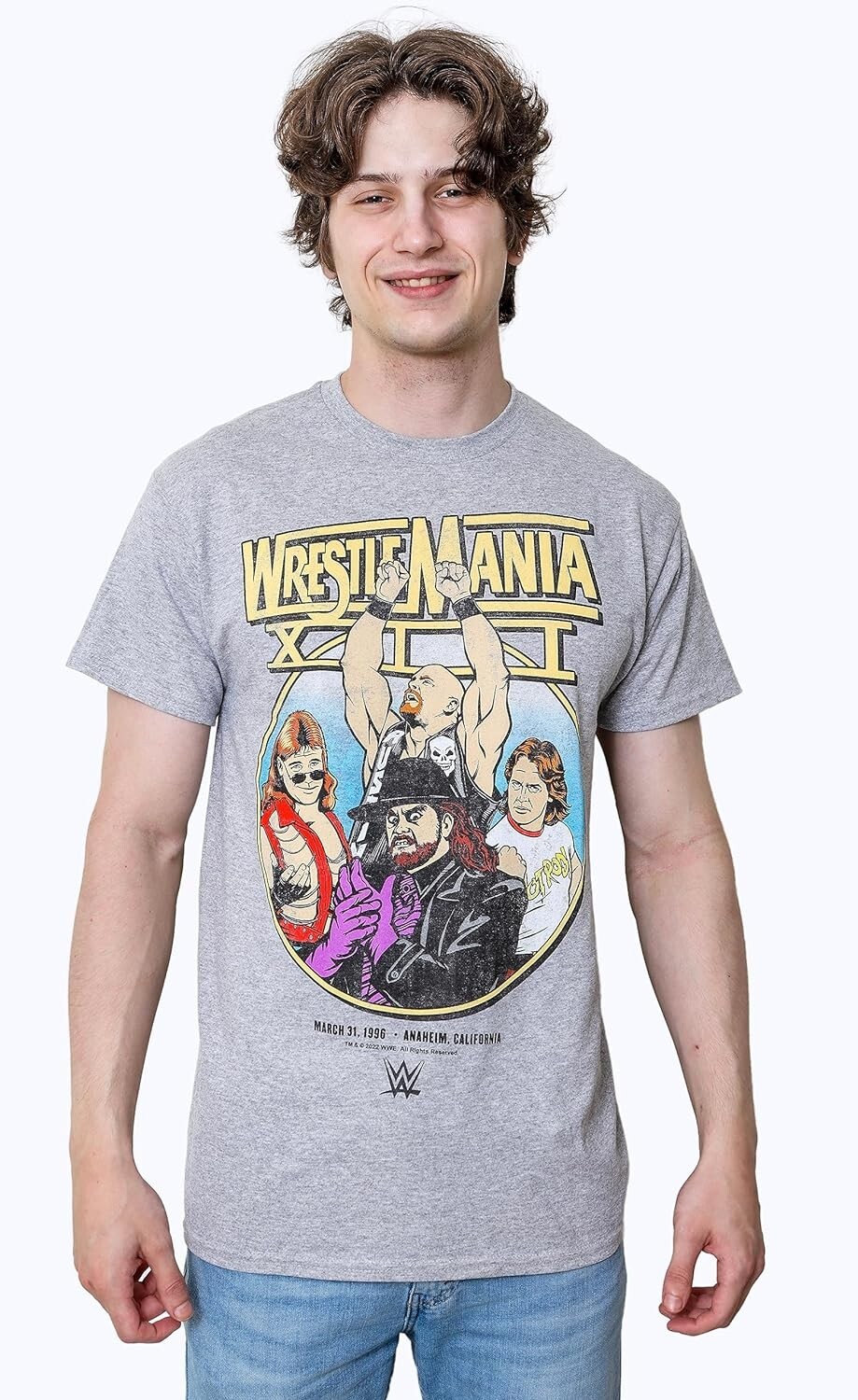WWE Wrestlemania Retro Stone Cold Steve HBK Austin Piper Undertaker Wrestling Sm