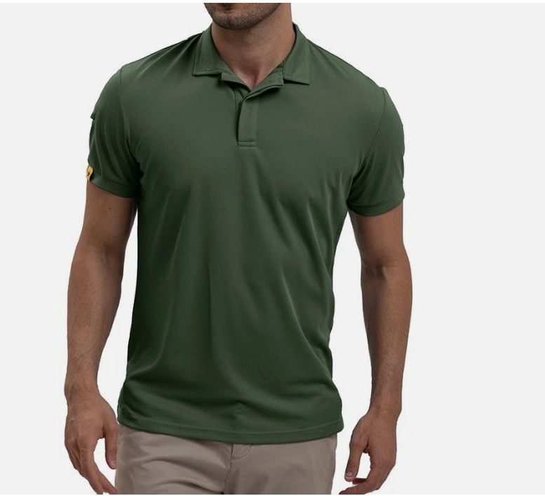 Tactical Casual Men&rsquo;s Short Sleeve Polo T-Shirt Combat Top Shirt Quick Dry Sport