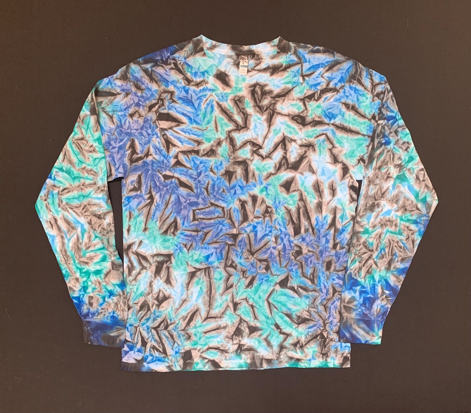*New* 2XL – Sm Handmade Tie Dye, Nightwaves Cruncht Crinkle, Crew or V-Neck