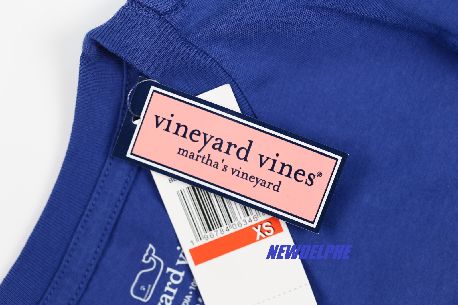 NWT Vineyard Vines Men SS Whale Crew Tee T-Shirt « FISH SWIRL WHALE FILL EDITION »