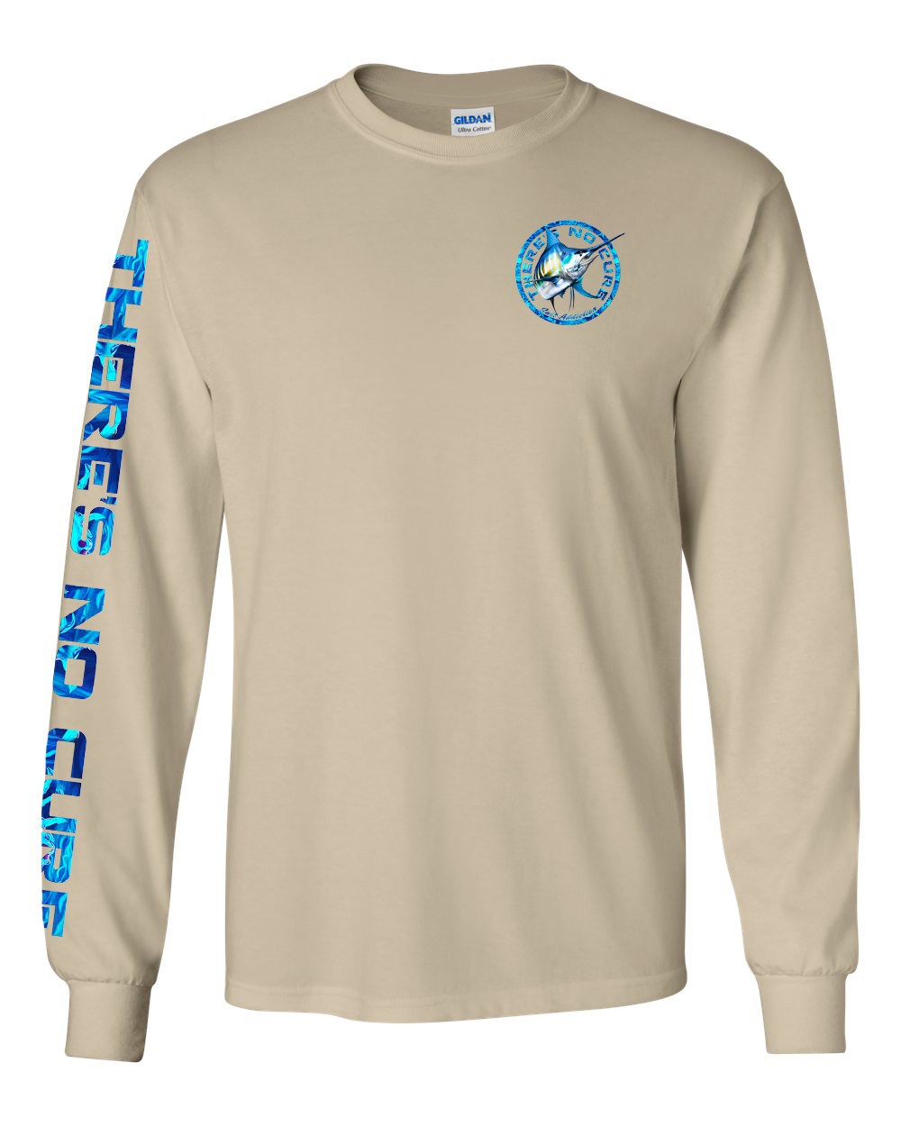 Salt Addiction Striped marlin Fishing Long Sleeve T Shirt Cotton apparel