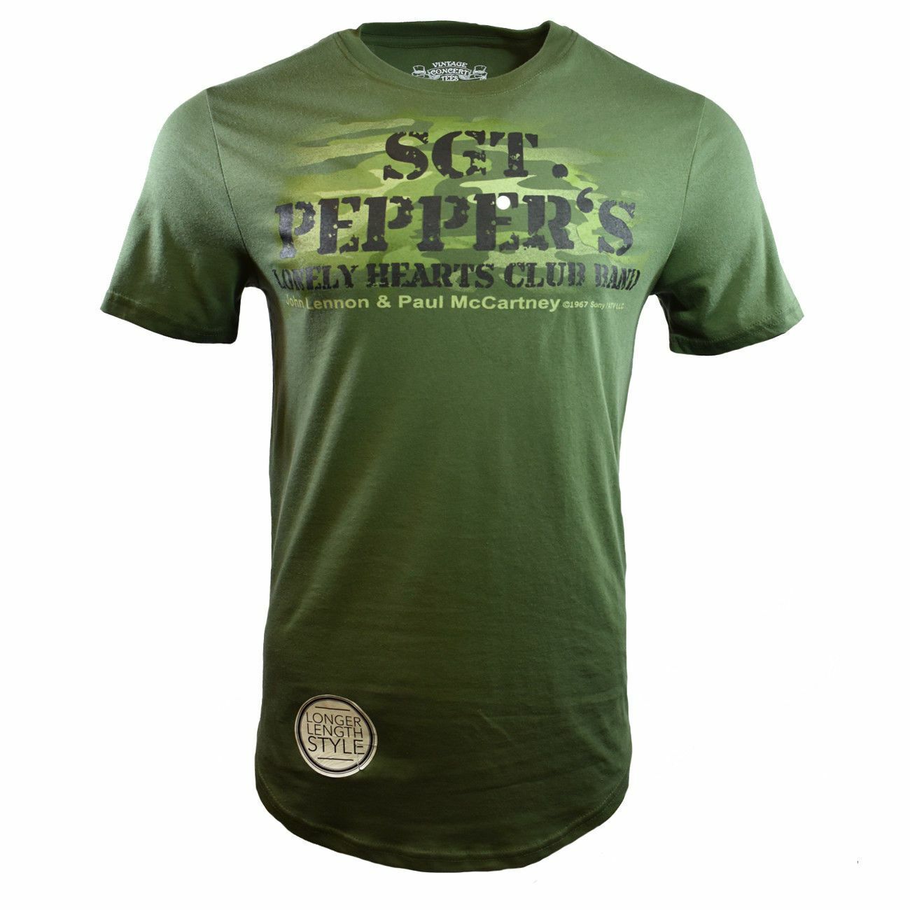 Sgt. Pepper&rsquo;s Lonely Hearts Club Band – THE BEATLES – LONGER LENGTH – Small Med