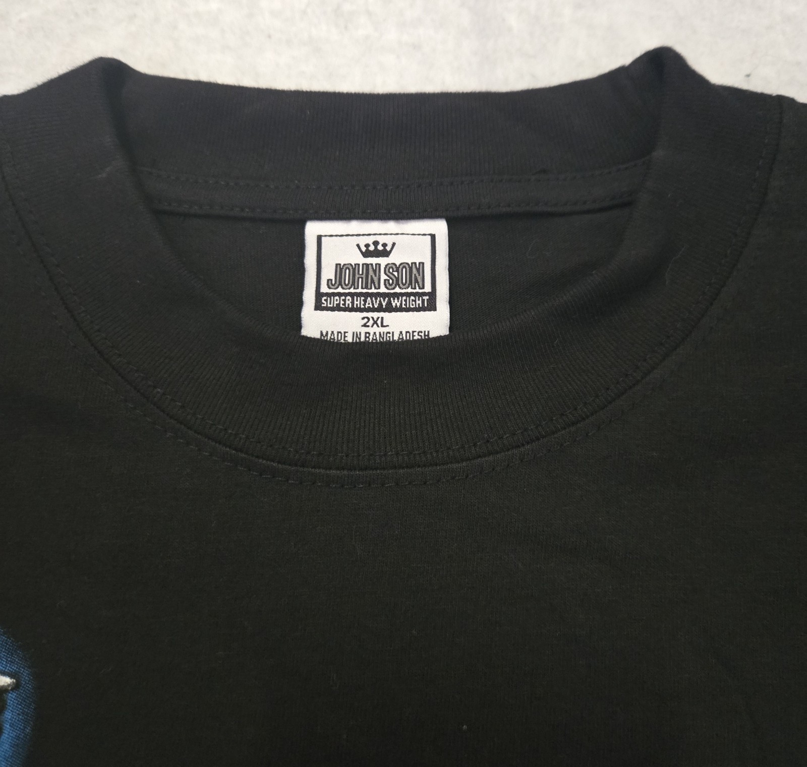 Y2K John Son Men&rsquo;s T-Shirt 2XL Black Simpsons « Who&rsquo;s Dumb of Dummies? »