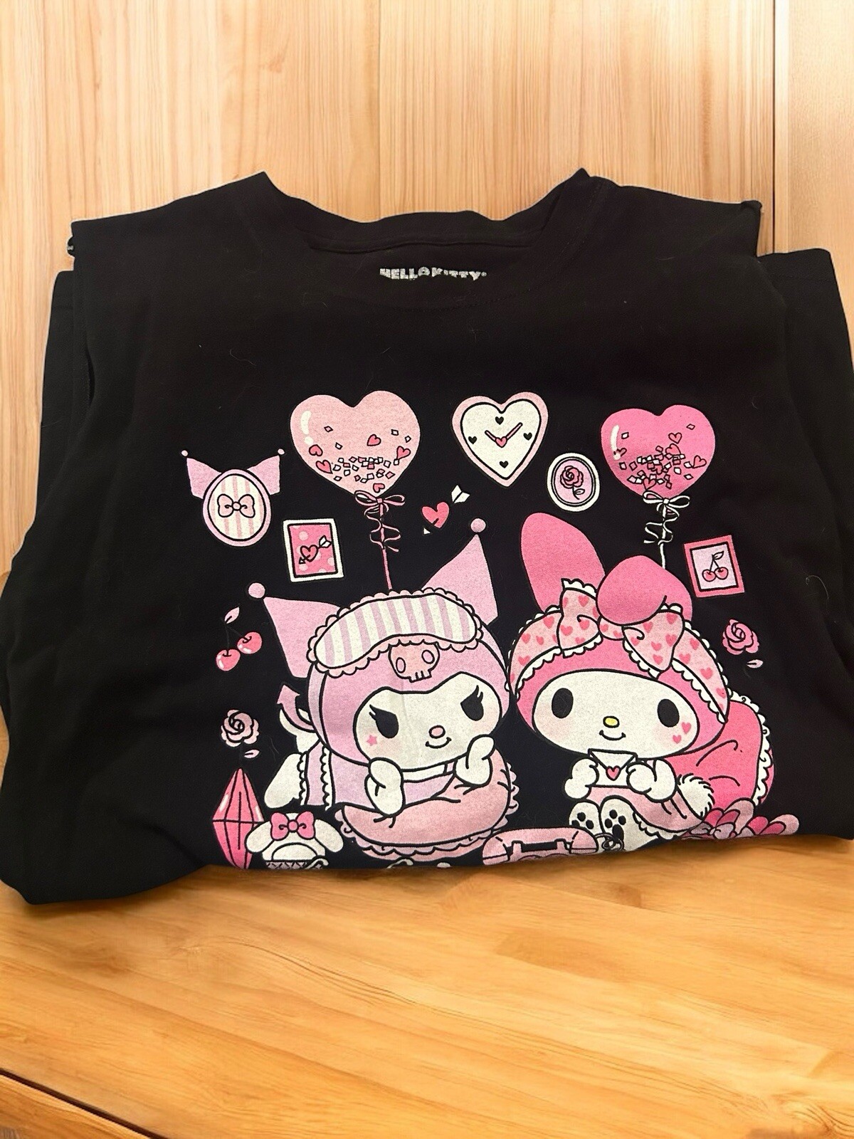 Hello Kitty By Sanrio Size L and M T- Shirt Lot