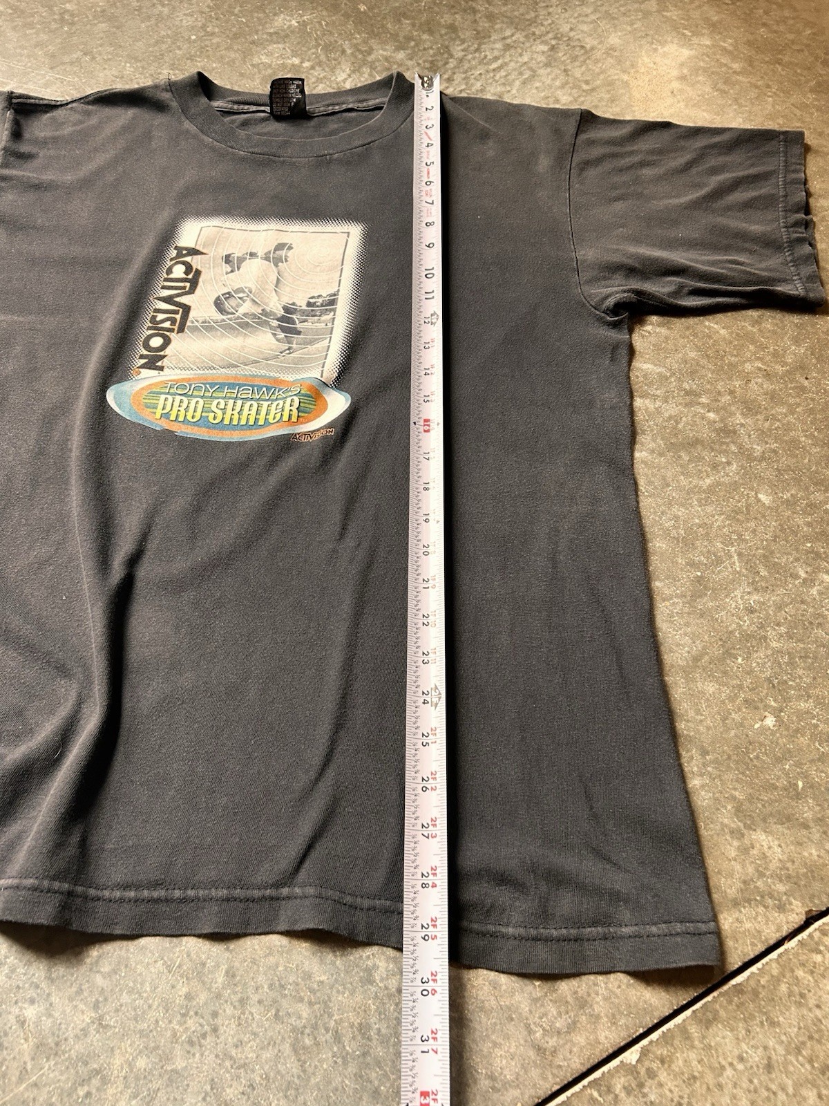 Vintage Tony Hawk Pro Skater Activision Promo THPS Skate Video Game Shirt