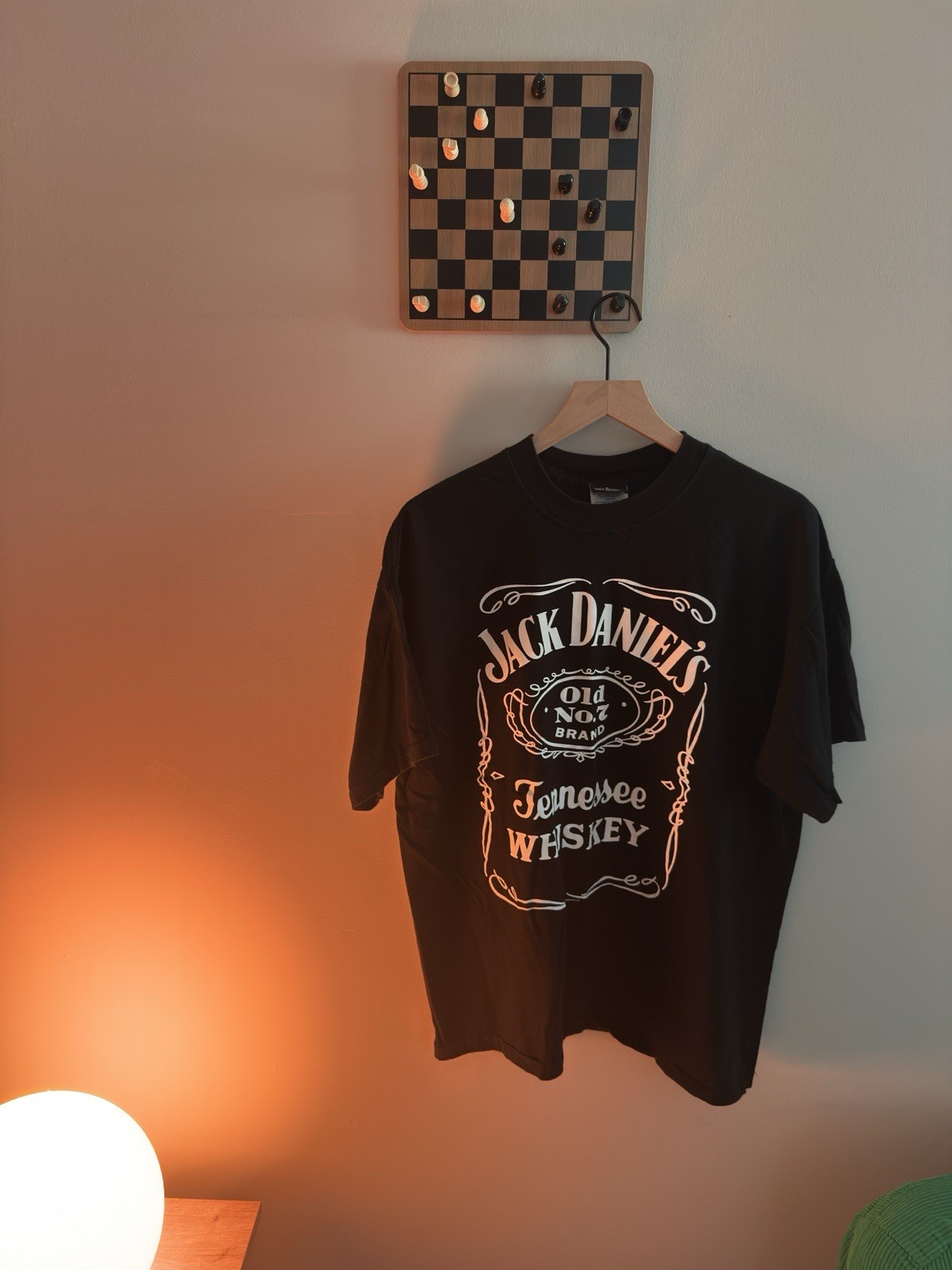 Jack Daniel&rsquo;s Shirt Mens Black Tennessee Whiskey Old No. 7 Graphic Tee Logo