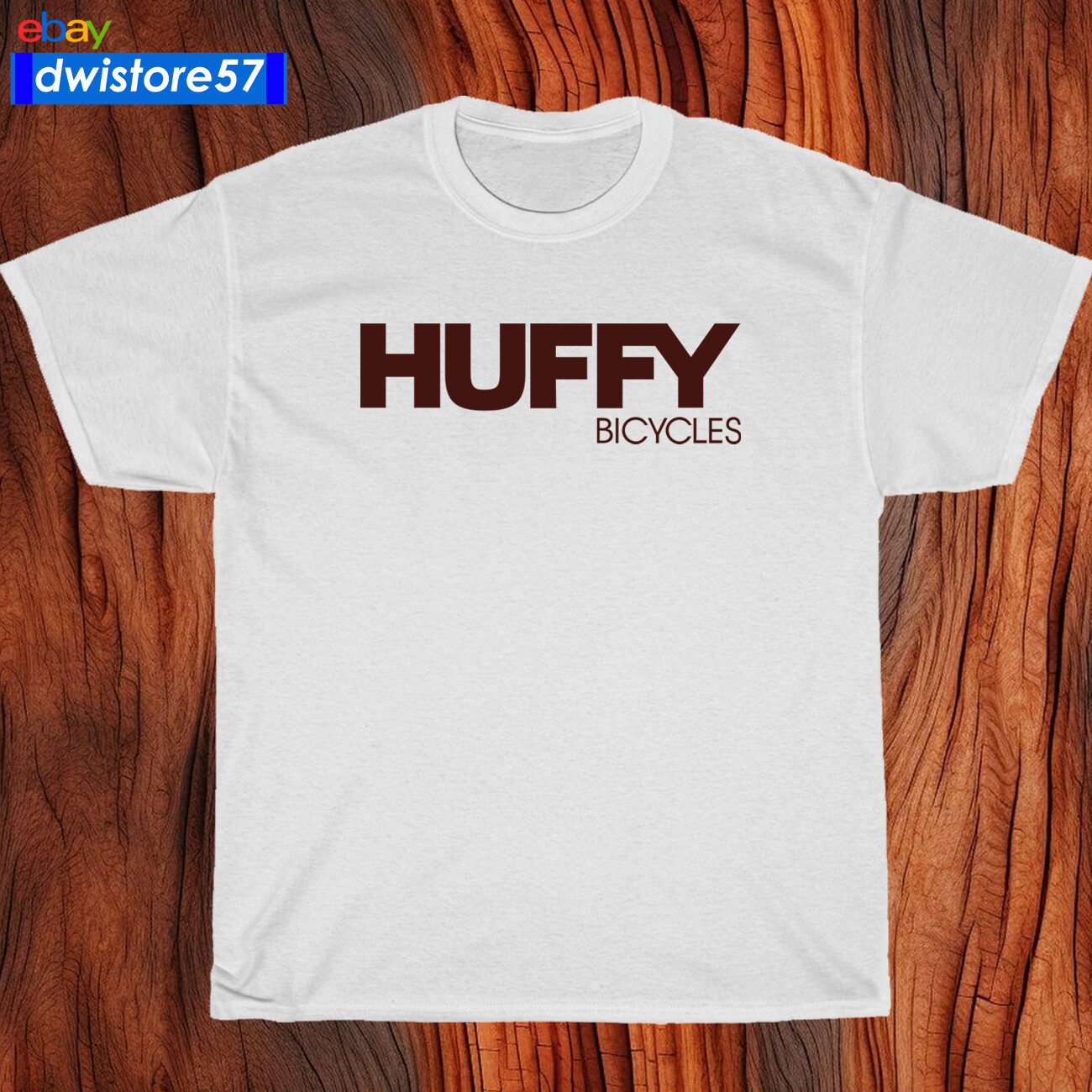 New Huffy Bike Bicycle Logo Black/Navy/White/Sport Grey Men&rsquo;s T-Shirt S-5XL