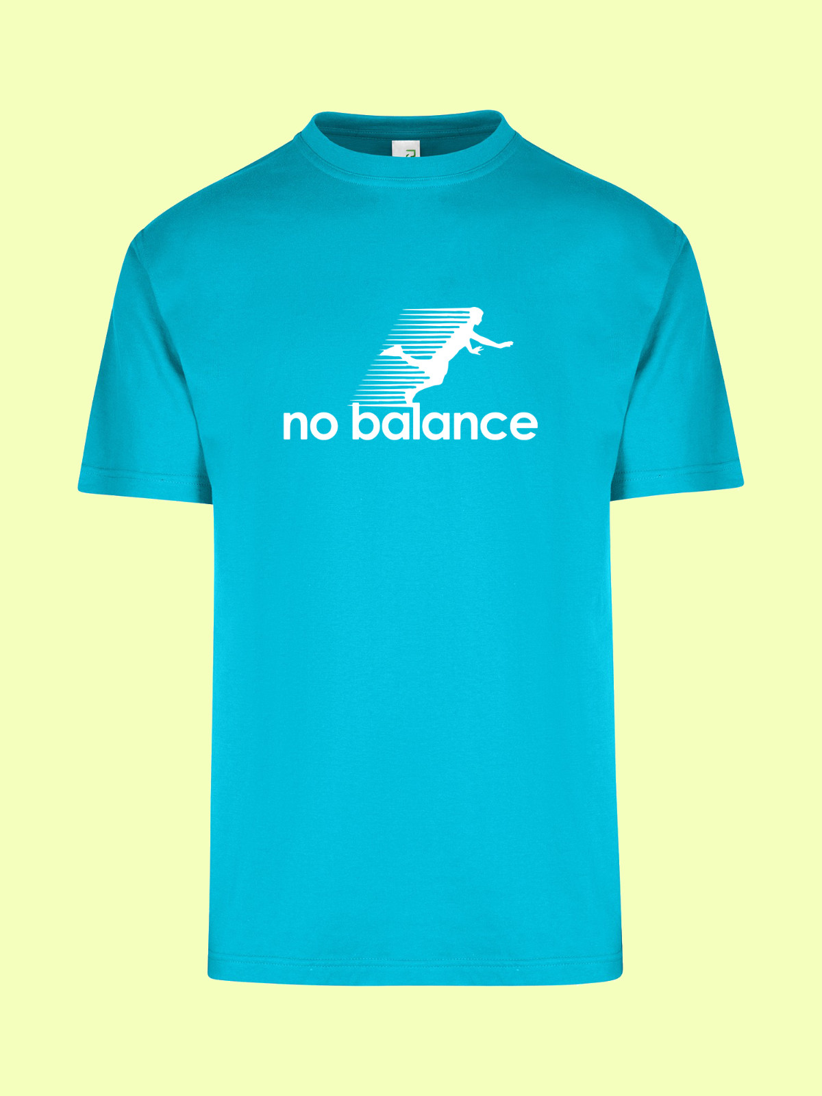 UNISEX MEN WOMENS TEE TSHIRT NO BALANCE FALL OVER RUNING GIFT EXERCISE OUTDOORS