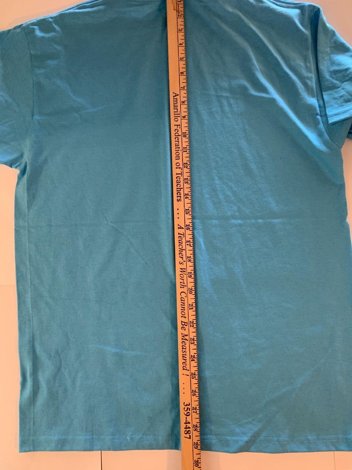 JERZEES * Short Sleeve T-Shirt * Aquatic Blue * Adult L * 50/50 Blend * NWT