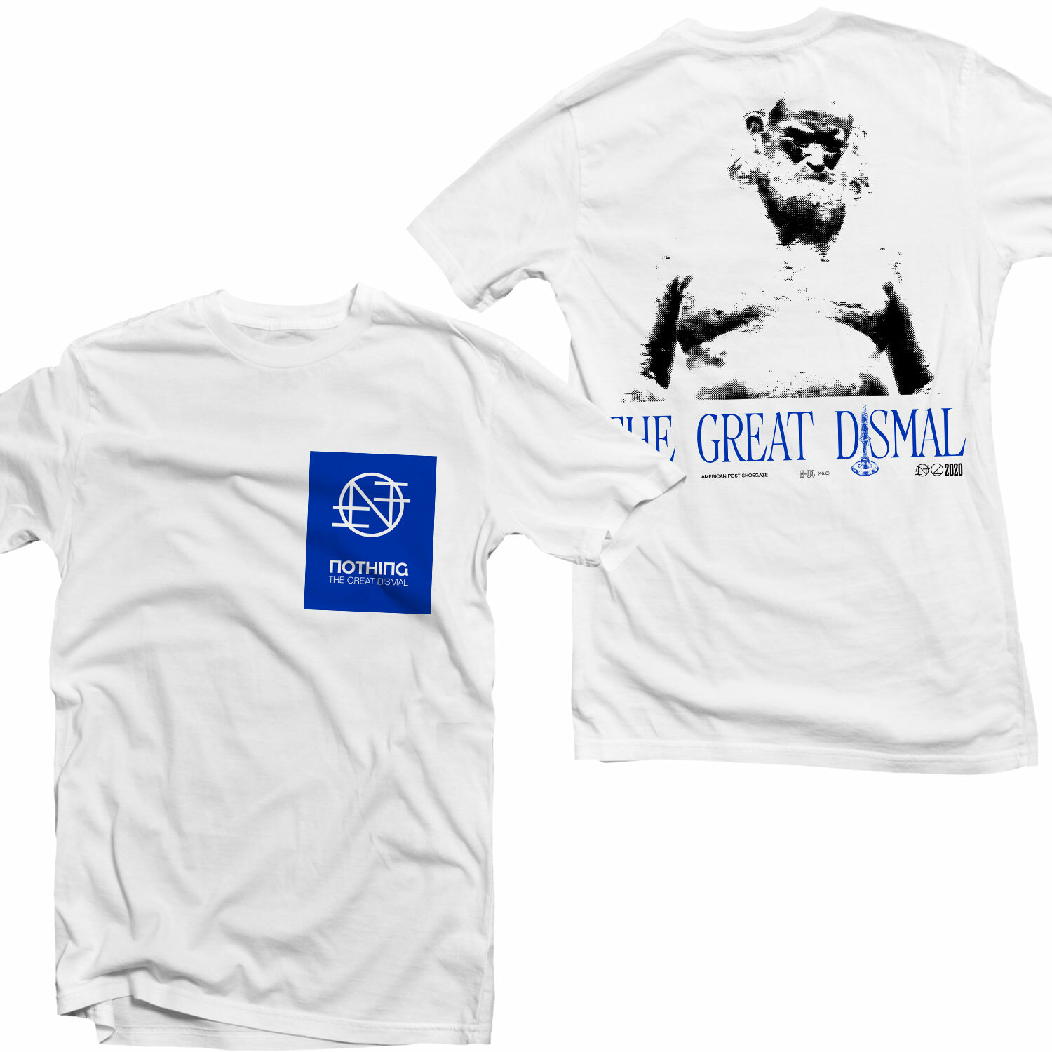 NOTHING The Great Dismal B-Sides T-Shirt NEW! Relapse Records TS4675