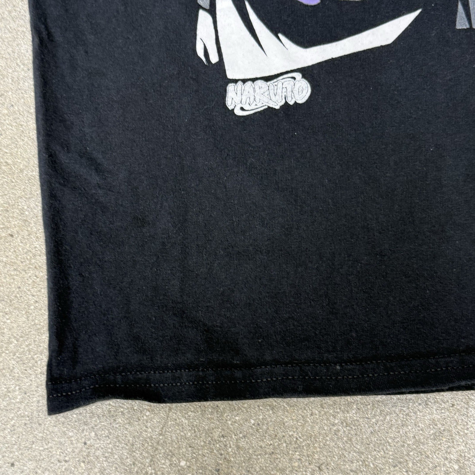 Orochimaru T Shirt Naruto Anime Manga Mens Black Size L Large Japan Retro Tee