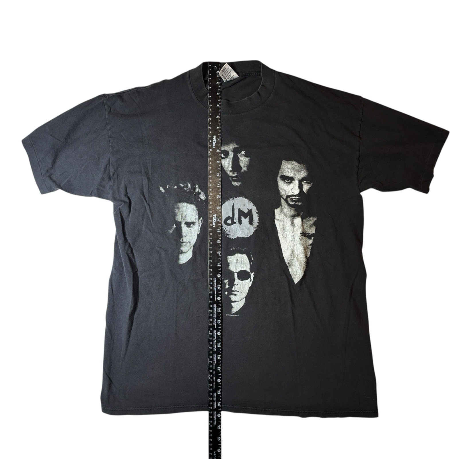 Depeche Mode DM Plus T-Shirt Alternative Rock New Wave Synth 90’s One Size