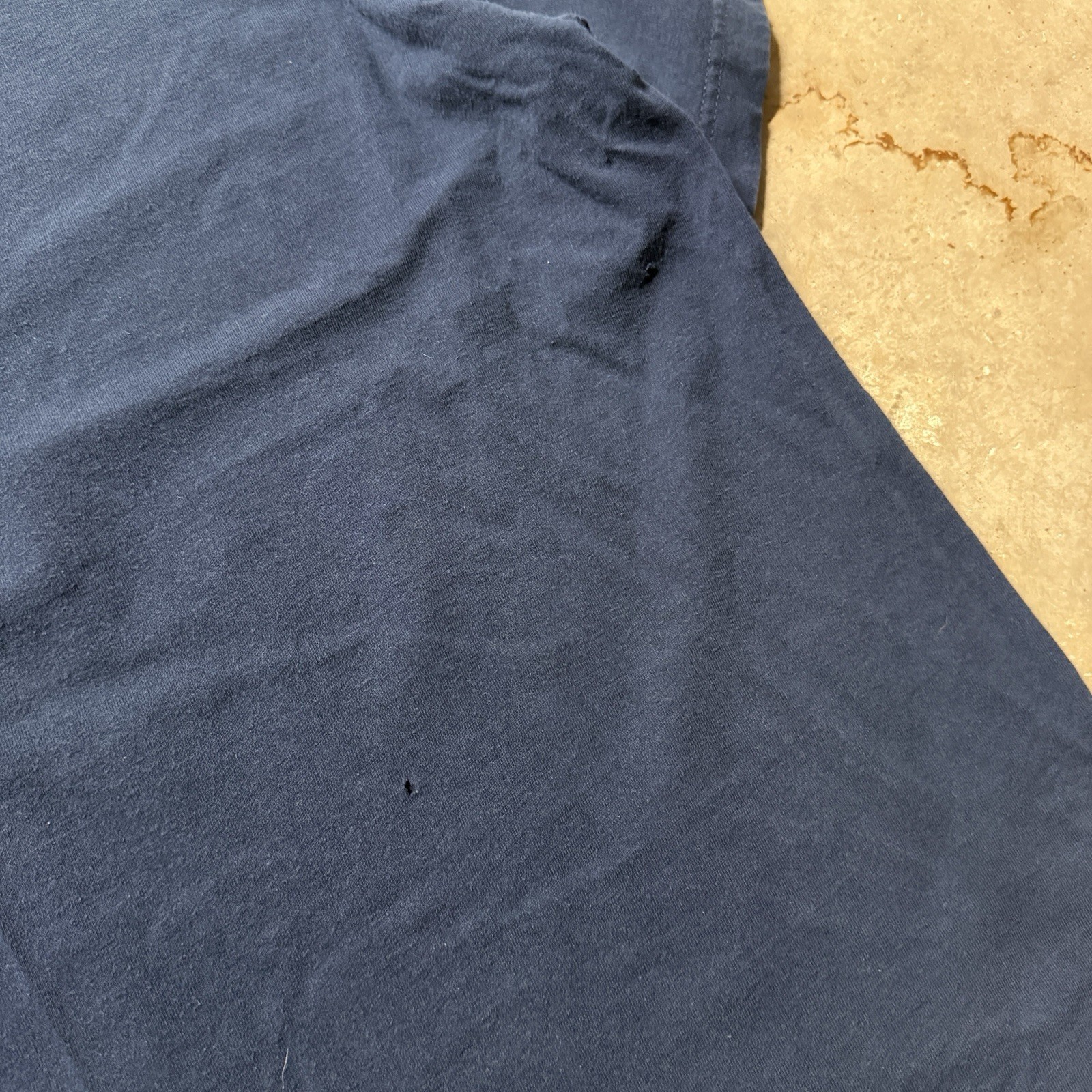 Vintage Y2K Fila Spell Out Soccer Athletic Blue Tee Mens 2XL