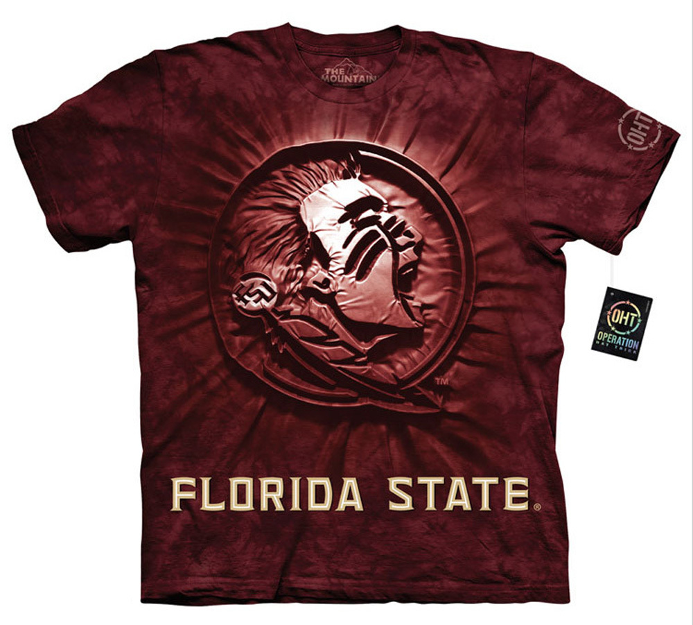 Florida State Seminoles T-Shirt by The Mountain —-Brand New