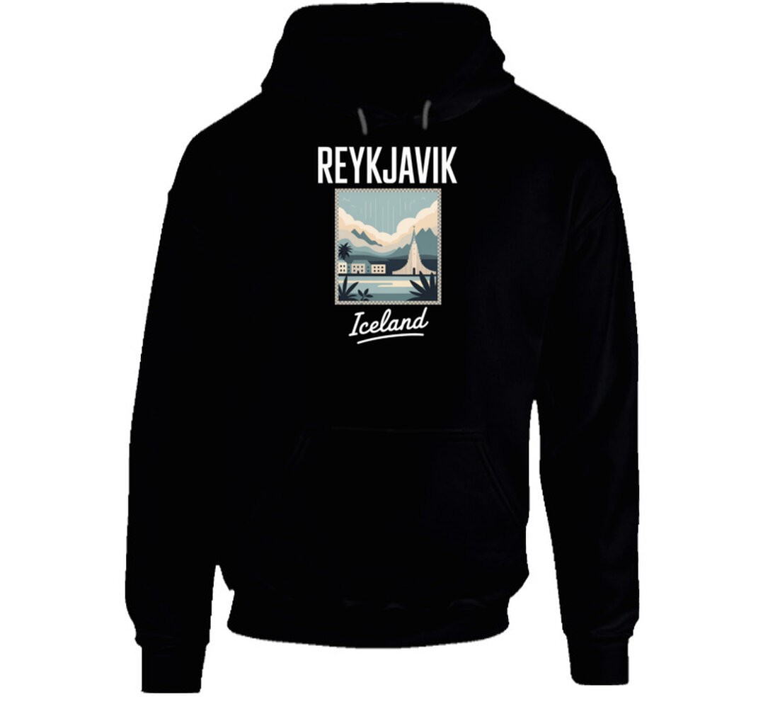 Reykjavik Iceland World Travel Tourist Shop T Shirt