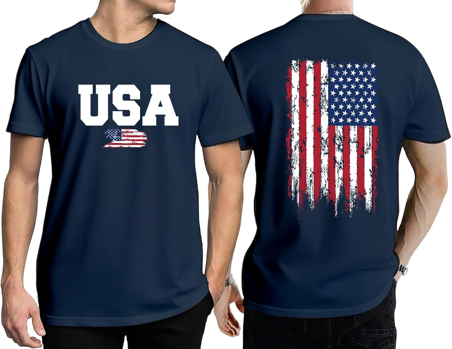 250th Anniversary USA Shirts for Men Shirt American Flag Graphic