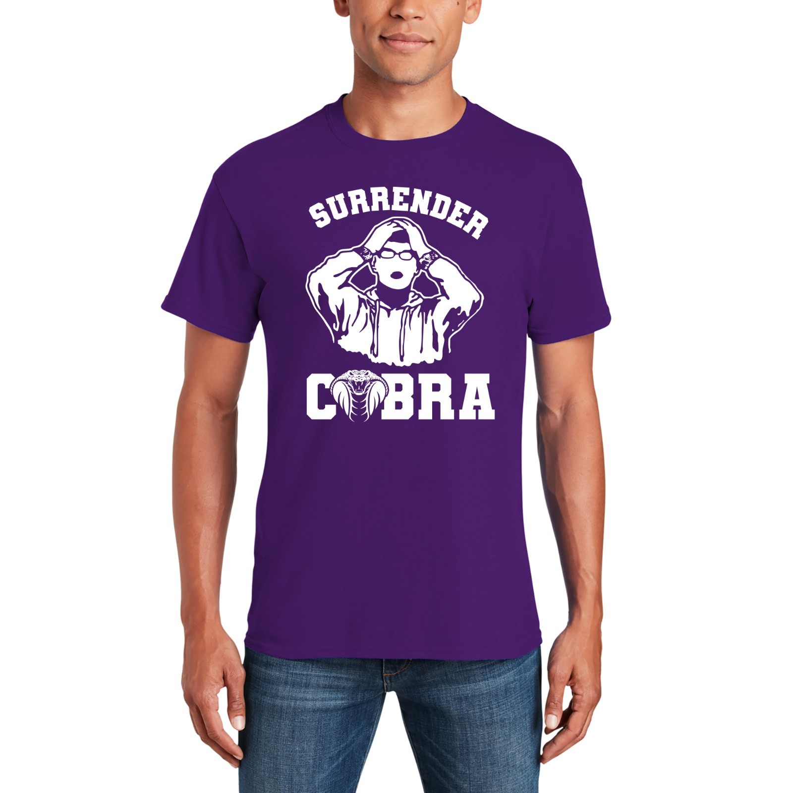 UGP Campus Apparel Surrender Cobra – Karate TV Show T-Shirt