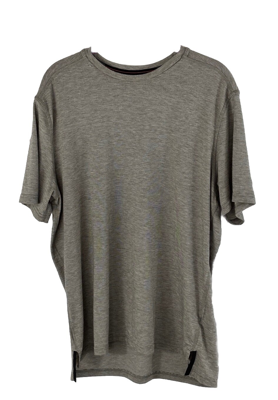 Champion Mens Pullover T Shirt Large Soft Polyester Rayon Spandex Gray READ