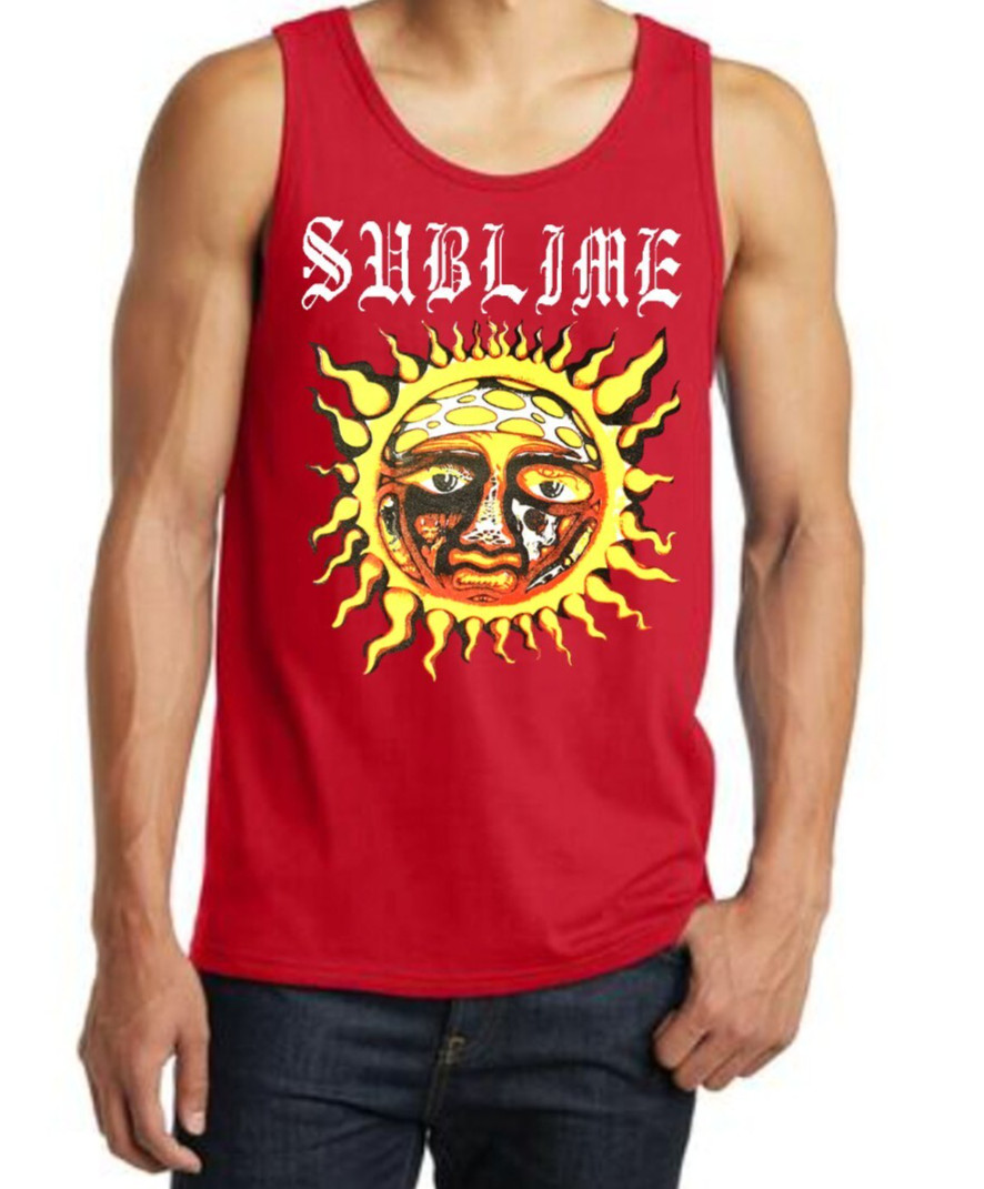 Sublime S Rock Band Black Tank Top (Various Colors)