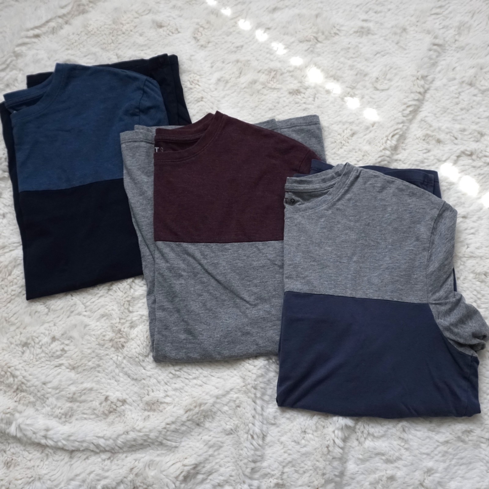 Apt. 9 Men&rsquo;s Premier Flex Crew-Neck Short Sleeve T-Shirt Bundle Size L